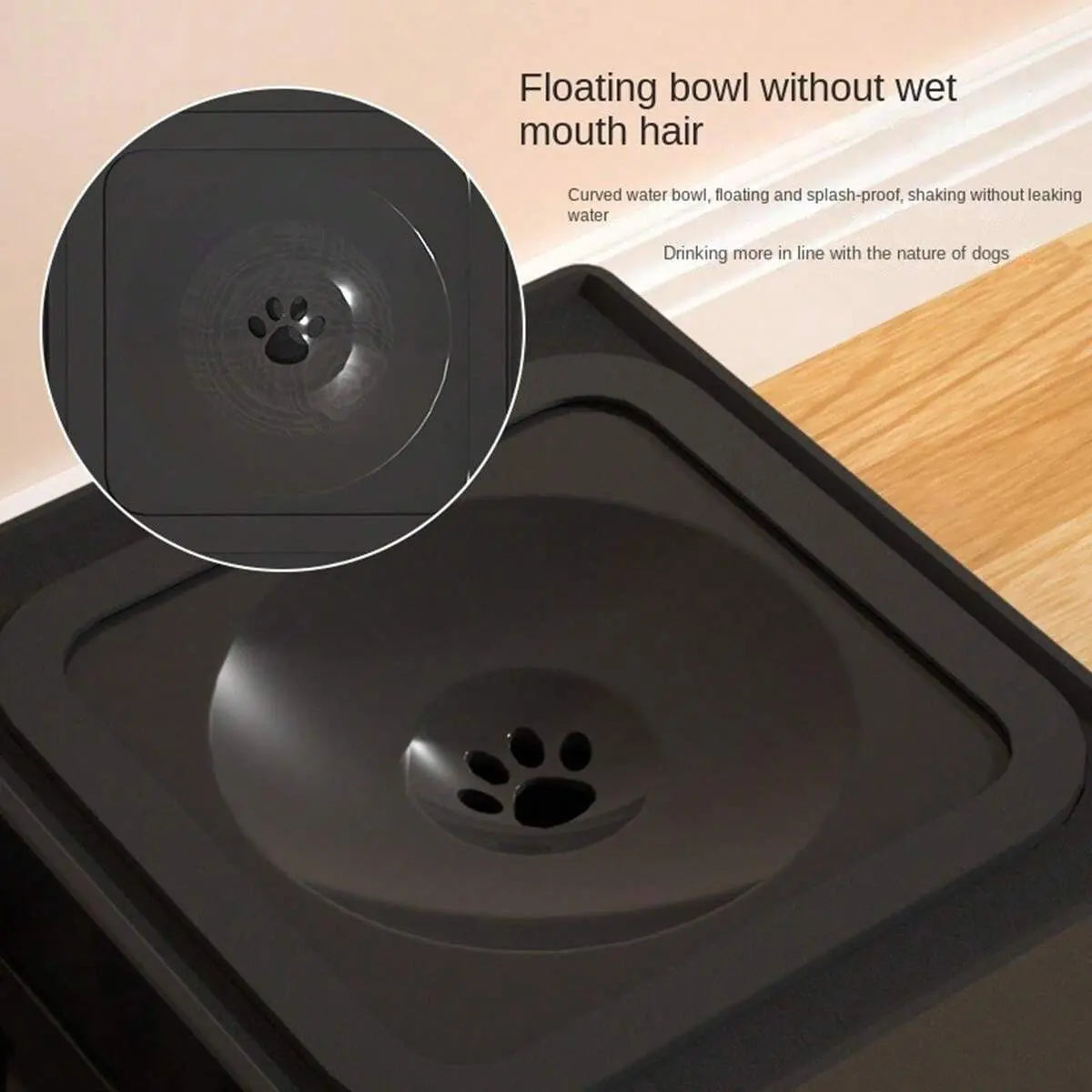 Klavon™ Adjustable Elevated Dog Bowl - Zero Splash  & Slow Feeder