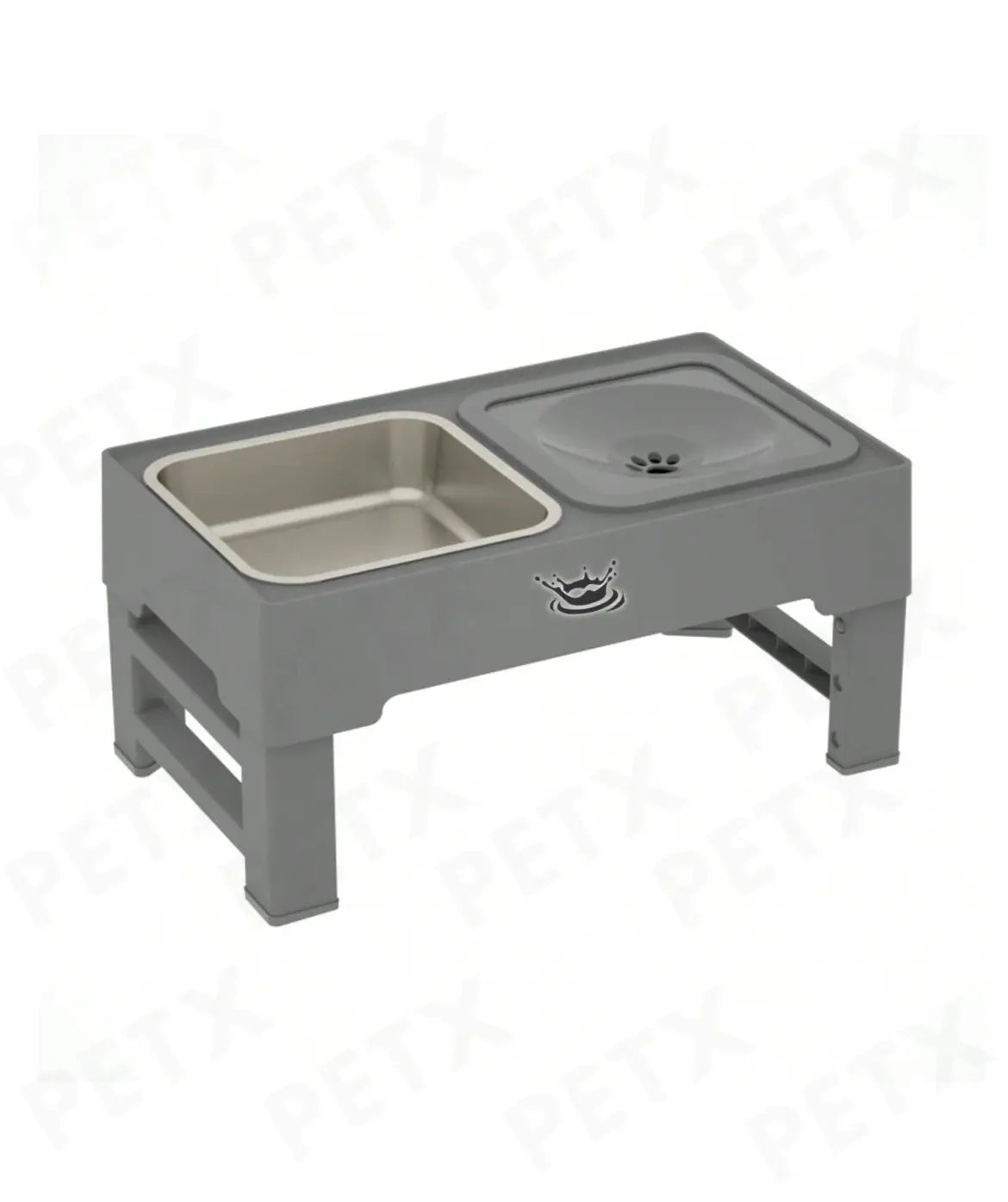 Klavon™ Adjustable Elevated Dog Bowl - Zero Splash  & Slow Feeder