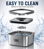 Klavon™ AquaGuard 4.5L Spill-Free Dog Water Bowl